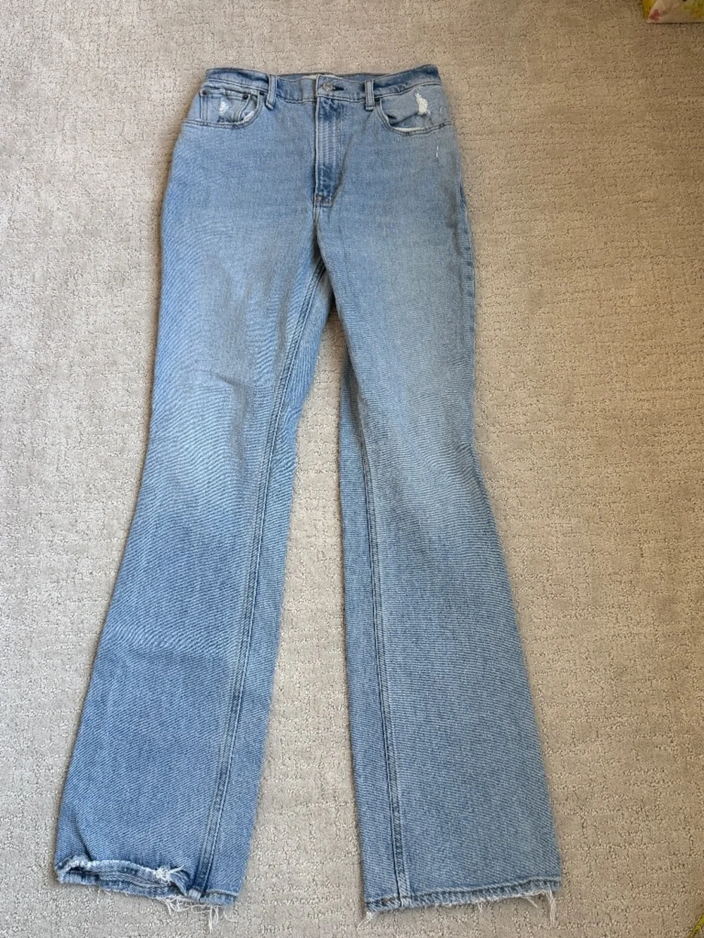 abercrombie & fitch the 70s vintage flare ultra high rise jean, Size 27/4L - Picture 5 of 12